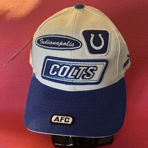 Vintage 90s Indianapolis COLTS PUMA Strapback HAT NFL Proline NWT 1990's